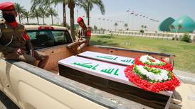 Iraq holds funeral for ISIS victims exhumed from mass grave