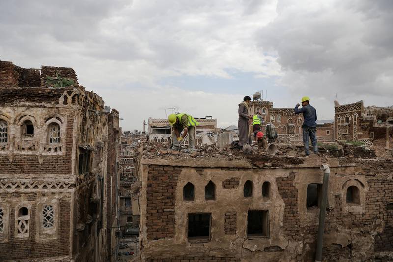 The Old City of Sanaa was listed as a Unesco World Heritage Site in 1986 and was placed on the UN agency's World Heritage in Danger list in 2015. Reuters
