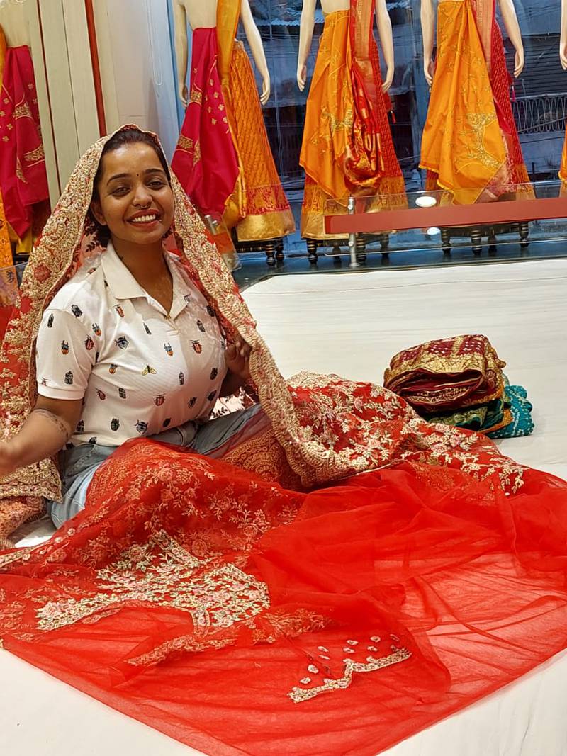 Marrying herself is the ultimate expression of 'self-love', the bride said. Photo: Kshama Bindu 