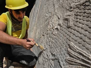 Mosul archaeology project uncovers 'spectacular' Assyrian relics
