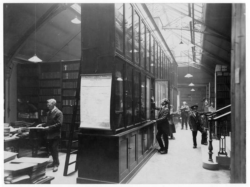 The Old War Office's library. Photo: Imperial War Museum