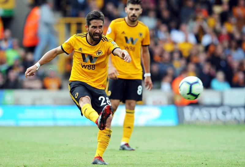Centre midfield: Joao Moutinho (Wolves) – Reinforced the idea he may be one of the bargains of the season with some fine passing in the draw with Manchester City. AP Photo