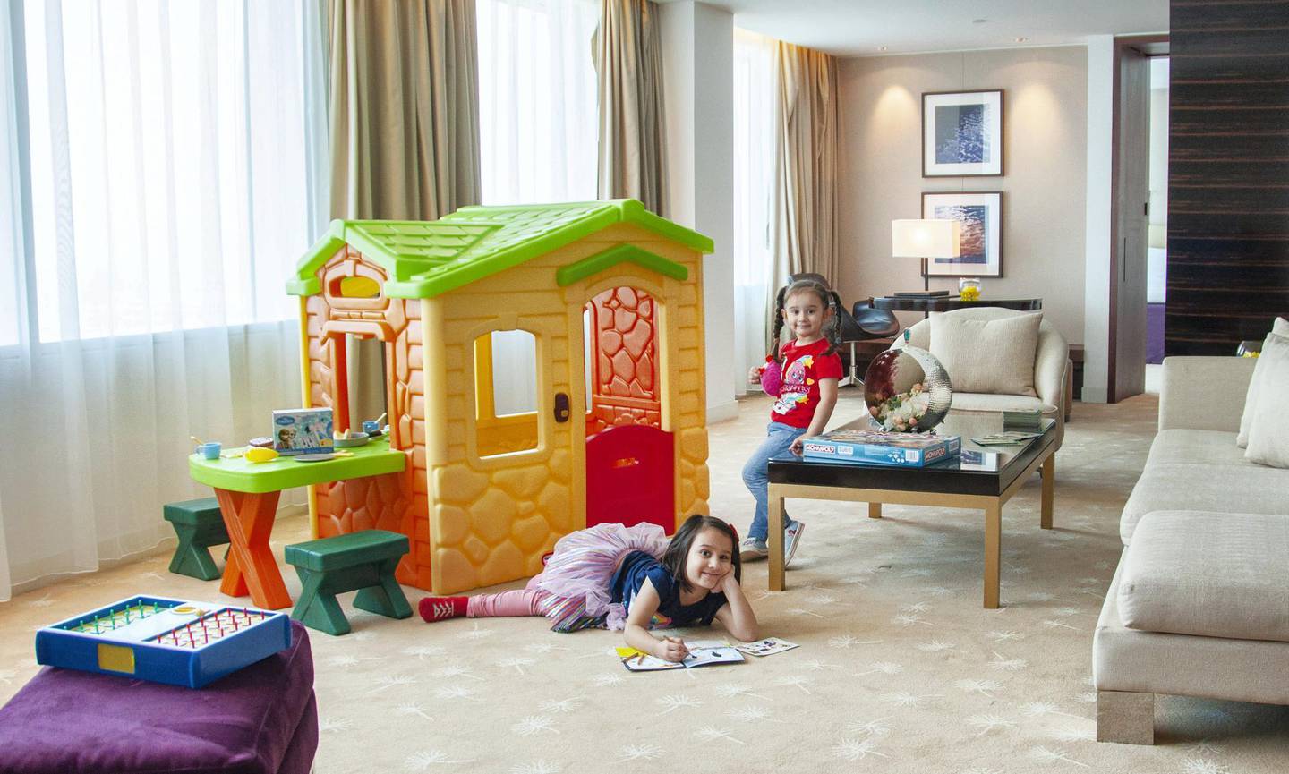 InterContinental Dubai Festival City has launched a playcation for families. Supplied 