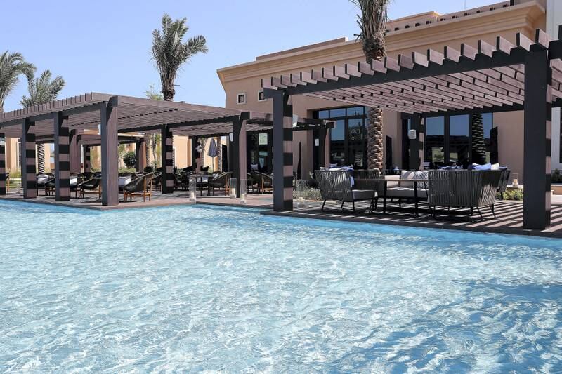 ABU DHABI , UNITED ARAB EMIRATES , APRIL 19 - 2018 :- Exterior shot of the Turtle Bay restaurant at the Saadiyat Rotana hotel in Abu Dhabi. ( Pawan Singh / The National ) For Weekend. Story by Melinda Healy