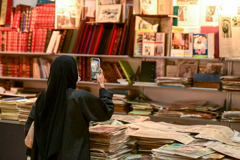 Abu Dhabi International Book Fair 2022 runs from May 23 to 29 at the Abu Dhabi National Exhibition Centre. All photos: Antonie Robertson / The National, unless otherwise specified
