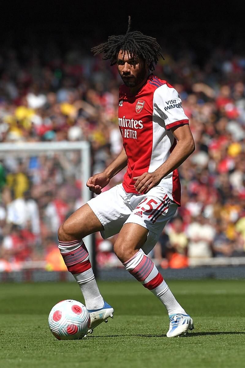 Mohamed Elneny - 8: Very tidy performance at base of midfield. Kept things simple, cannot remember a pass that he wasted and ran the engine room alongside Xhaka and Odegaard. EPA
