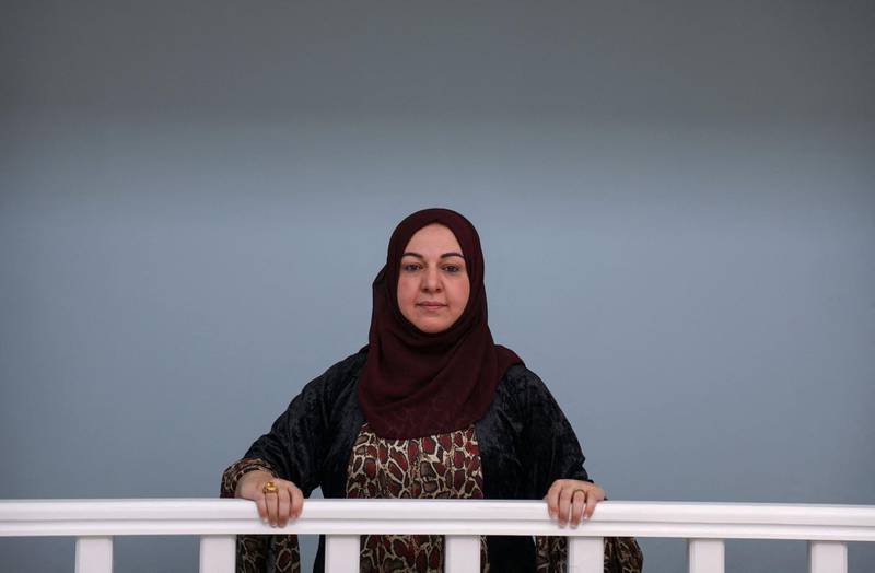 Kurdistan Parliament Speaker Rewaz Faiq, 43, poses for a picture at her home in Erbil, the capital of northern Iraq's autonomous Kurdish region. Known for her straight talk, Faiq knew she would face challenges when she was elected in 2019 to the post. AFP