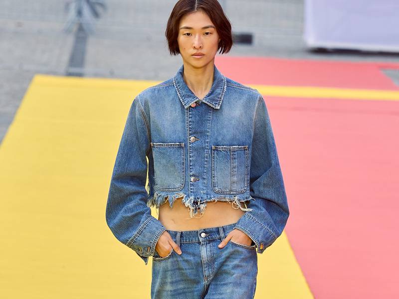 From head-to-toe denim and low-riding pants to modern grunge and the colour cobalt, here are some looks seen on recent runways that you can experiment with in the coming year. Photo: Stella McCartney