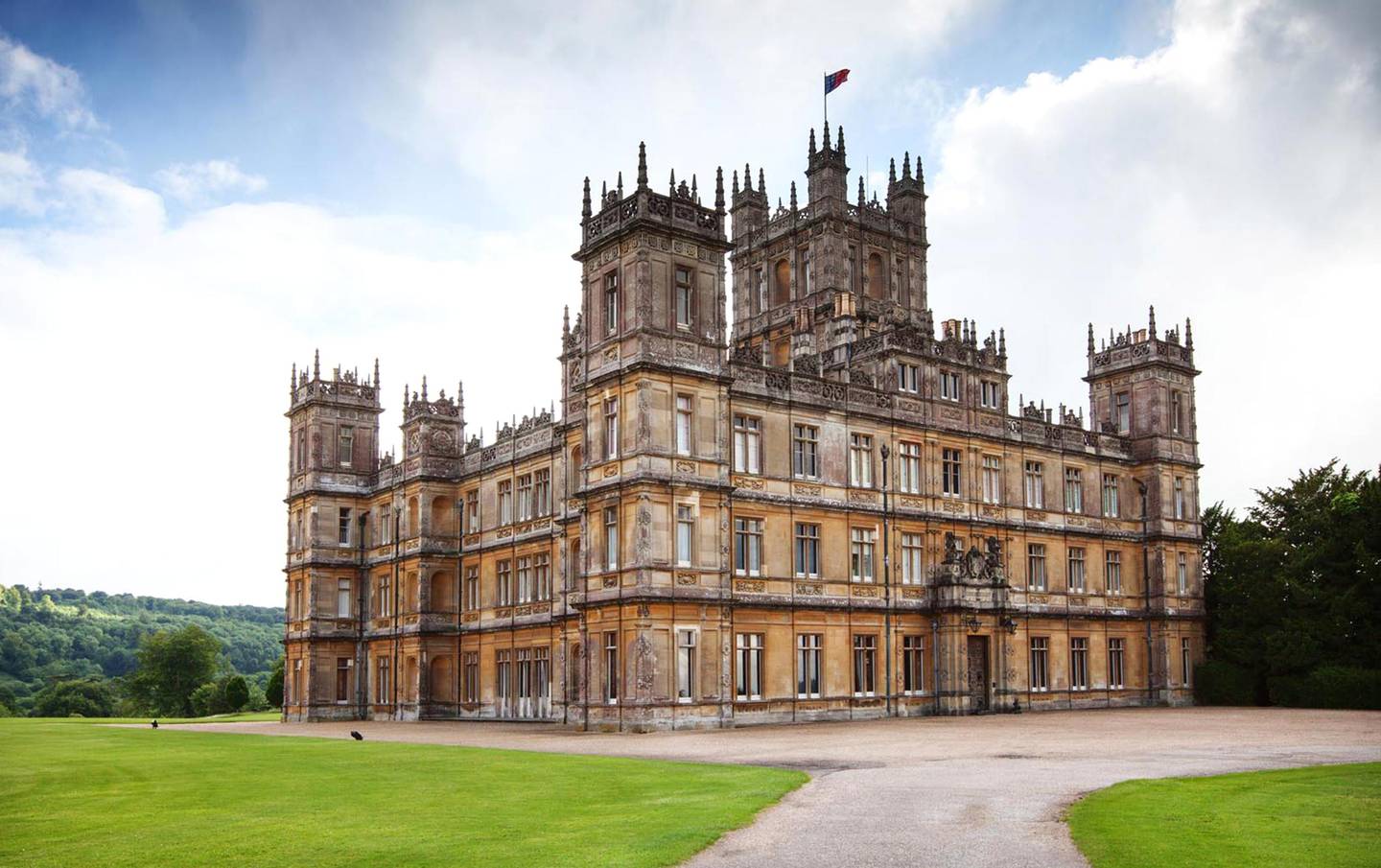 highclere castle, where downton abbey is filmed, for a story on a visit there being auctioned at the DIFF charity fundraiser, Dec. 2013CREDIT: courtesy Burlison/DIFF