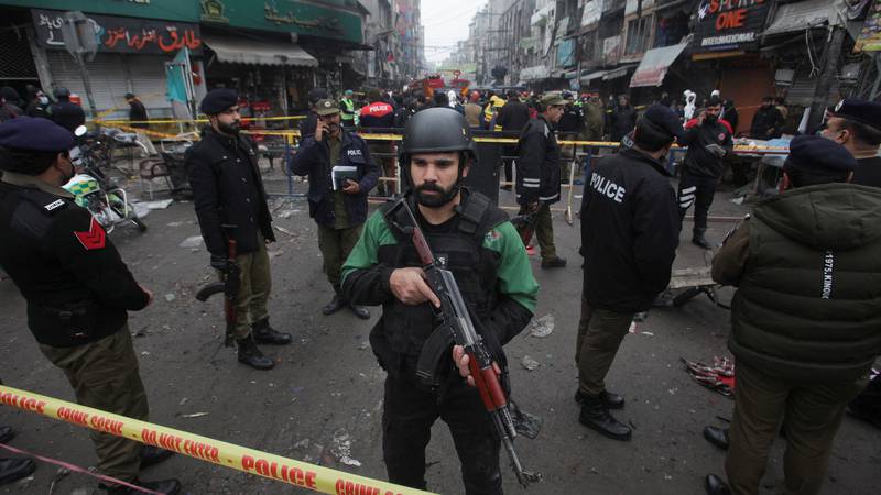 An image that illustrates this article At least two dead and 22 wounded in Lahore bomb attack
