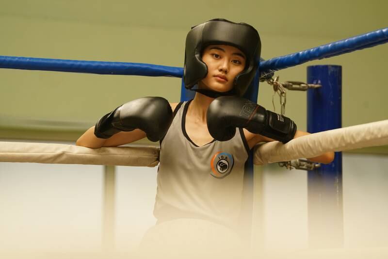 Kevichusa plays a boxer in 'Anek'. 