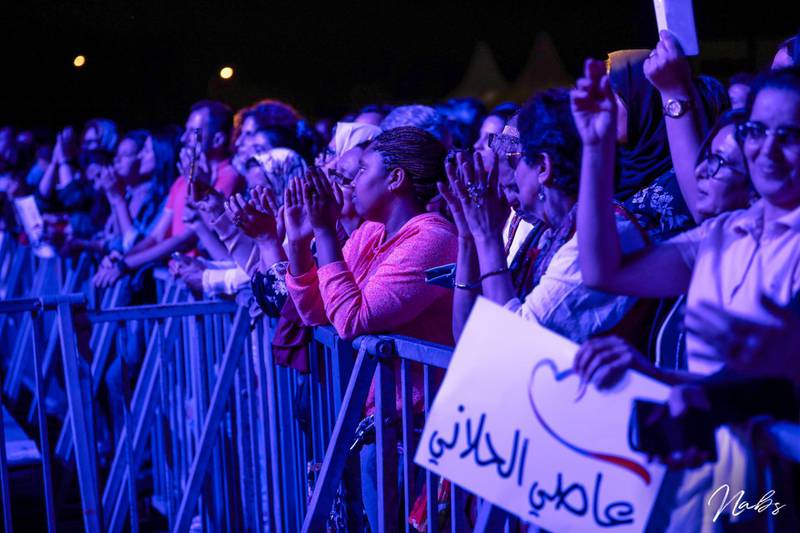 Assi El Hallani performs at Mawazine Festival in Rabat, Morocco on June 22, 2019. Courtesy Mawazine Festival.