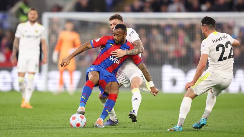 Jordan Ayew – 6. The winger could have nabbed an assist after he was played in by Gallagher before delivering a lovely ball to Mateta. Getty Images