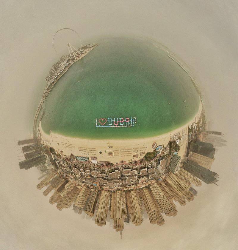 Tickets to the 5,000 square metre Aqua Fun park cost Dh120 per person, per day. Twitter / Dubai Media Office
