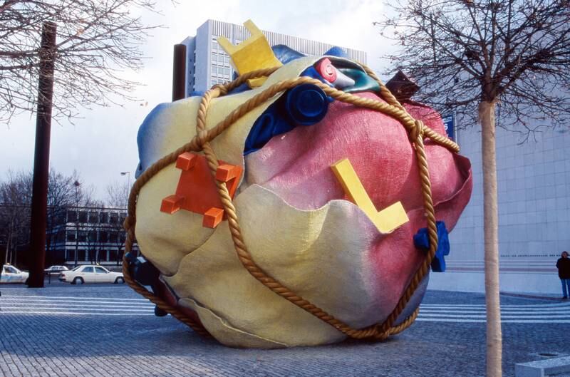 'House Ball' by Oldenburg, in Bonn, Germany, 1996. Getty Images