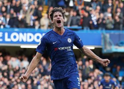 Left-back: Marcos Alonso (Chelsea) – Showed his attacking instincts with the vital late winner against Newcastle, while preventing them from having a shot on target. Reuters