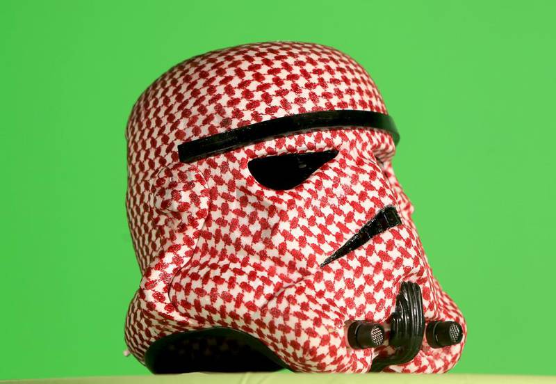 Shmaghtrooper by artist Mohammed Kanoo.