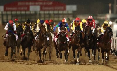 The main event at the Dubai World Cup is the $12 million final race of the day. Reuters