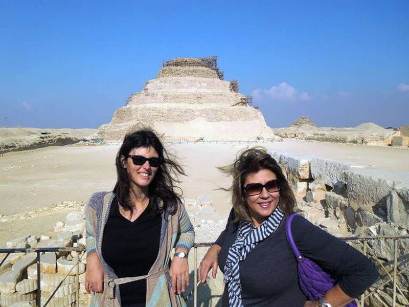 Ms Moran, pictured above with her mother Randa, owes much to the maternal side of the family, not least her love of Arabic culture and language... along with a willingness to be outspoken. Courtesy Layla Moran