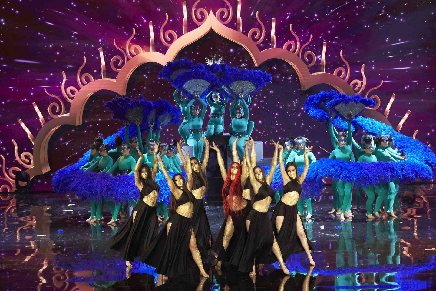 Lebanese dance company Mayyas won season six of 'Arabs Got Talent' in 2019. Photo: MBC