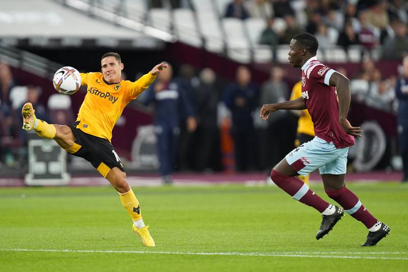 Daniel Podence 7 – Produced a stunning effort from range early on, forcing Fabianski to tip over, and had another attempt moments before the break. Put the ball in the net in the second half, but Costa – who crossed to him – was ruled offside. PA