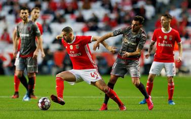 Adel Taarabt has transformed into a tough tackling, box-to-box midfielder since joining Benfica. Reuters
