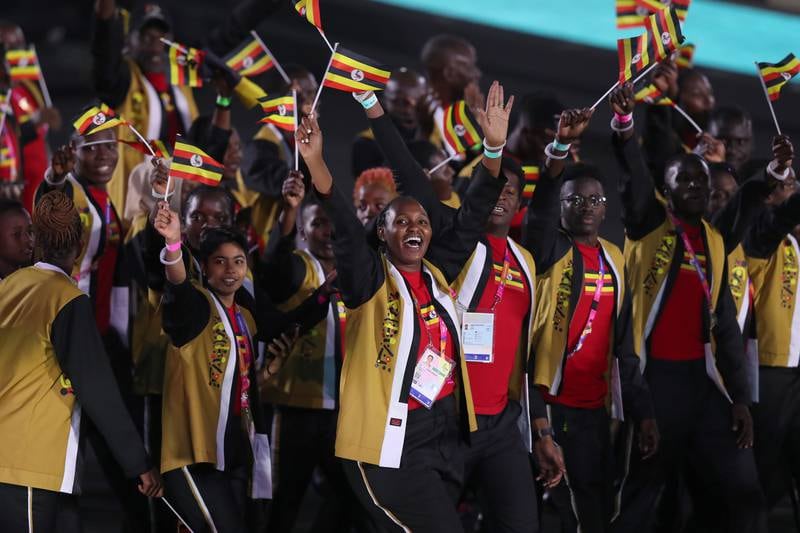 Team Uganda. Getty Images