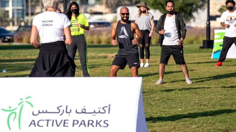 An image that illustrates this article Abu Dhabi's Active Parks fitness initiative in full swing - in pictures