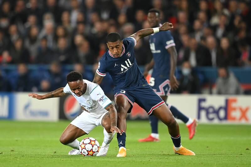Presnel Kimpembe 7 – Was lucky not to concede a penalty in the first half when it looked as though he brought down Ruben Dias, but his defending was superb at times. Getty Images