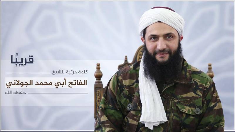 Al Nusra Front leader Mohammed Al Jolani announced his group’s separation form Al Qaeda in the first video message to show his face. Militant photo via AP / July 28, 2016