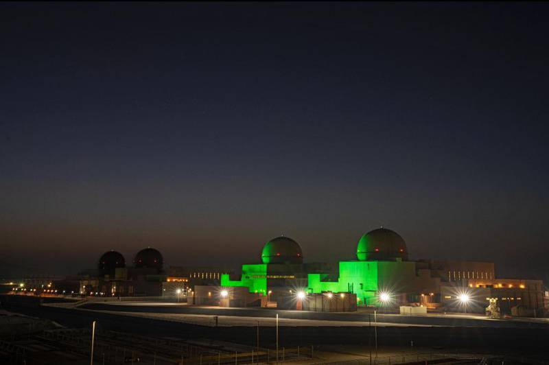 Unit 2 of the Barakah Nuclear Power Plant started commercial operations on March 24, 2022. All photos: Dubai Media Office