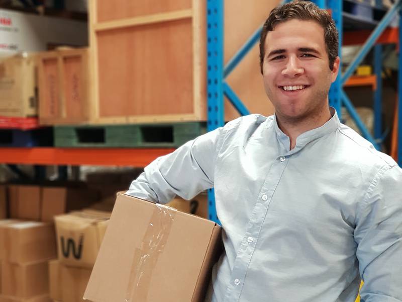 Rayan Osseiran, chief executive of Shorages. The company is also working on a free-zone warehousing solution that would reduce the cost of shipping for their brands. Photo: Shorages