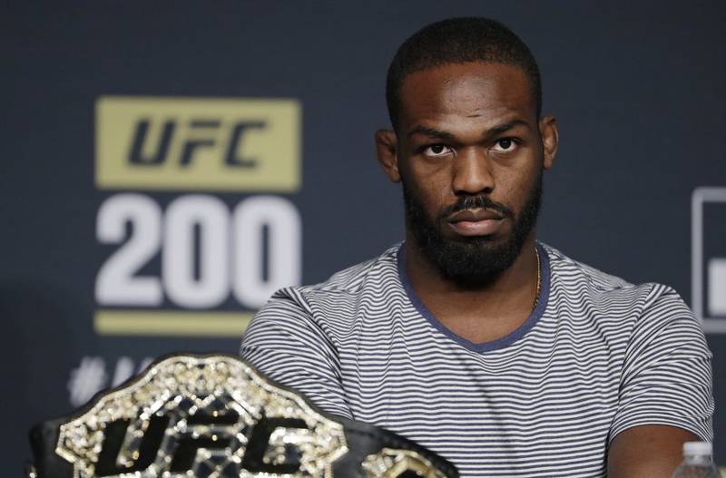 Jon Jones is ranked No 1 in UFC's pound-for-pound best fighters. AP Photo