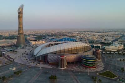 View of Khalifa International Stadium, which has been hosing matches for nearly 50 years. Getty