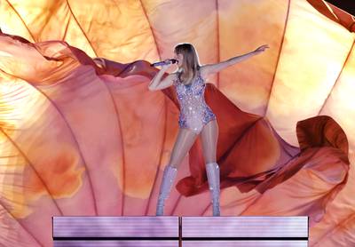 Swift's tour is scheduled to run until November 2024. AFP