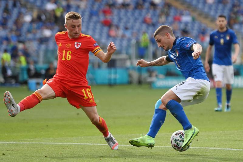 Joe Morrell – 6. The Luton Town midfielder’s loose pass presented Italy with a chance midway through the first half, but went unpunished. Sacrificed in favour of Moore in the second half. AFP