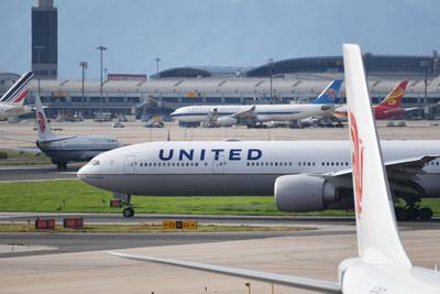 United Airlines said it will increase flying between San Francisco and Shanghai beginning in October. AFP