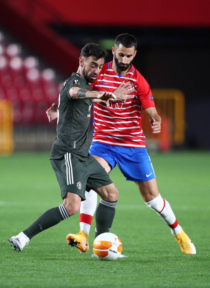 Maxime Gonalons 6 – The experienced midfielder played in a deeper position and enjoyed plenty of possession in the first half. He did well to restrict Fernandes throughout. Getty Images