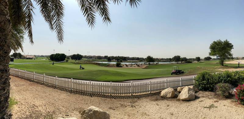 DUBAI UNITED ARAB EMIRATES. 17 NOVEMBER 2020.Community guide: Arabian Ranches . The golf course in Arabian Ranches. (Photo: Antonie Robertson/The National) Journalist: Sarwat Nasir. Section: National.
