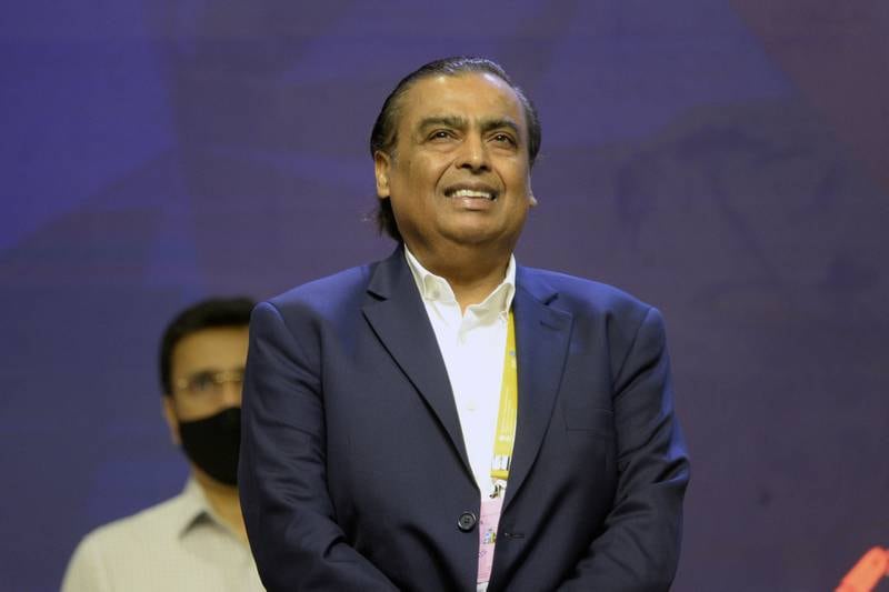 Mukesh Ambani plans for Reliance Industries to spend $75 billion on clean energy projects over the next 15 years. Bloomberg
