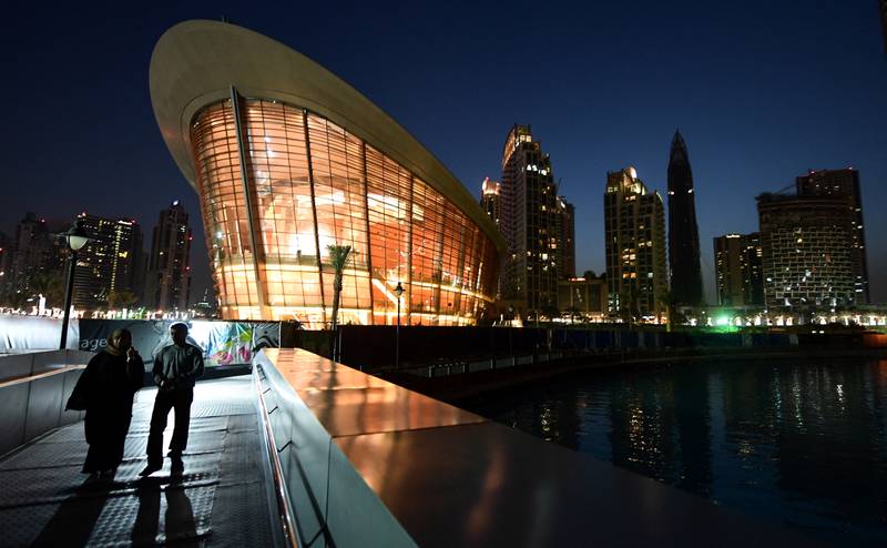 5. Take in a show at Dubai Opera. Photo: AFP 