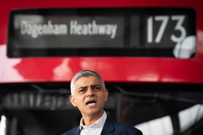 Sadiq Khan has campaigned for the introduction of London-only worker visas to help fill job vacancies in the capital. PA
