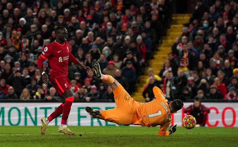 Sadio Mane - 7

The Senegalese put in the cross for the equaliser and his blocked shot ran to Salah for the second goal. He forced Dubravka to make a second-half save. PA