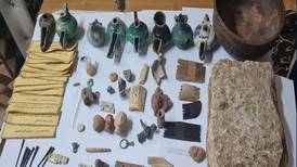 Four arrested after 59 artefacts stolen from Egyptian university museum