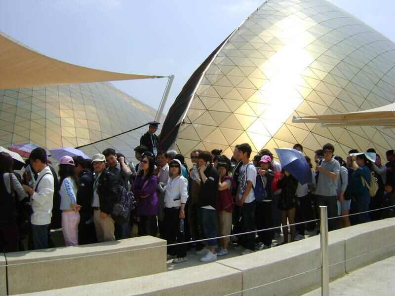 The UAE Pavilion attracted about two million visitors during Expo 2010 Shanghai.