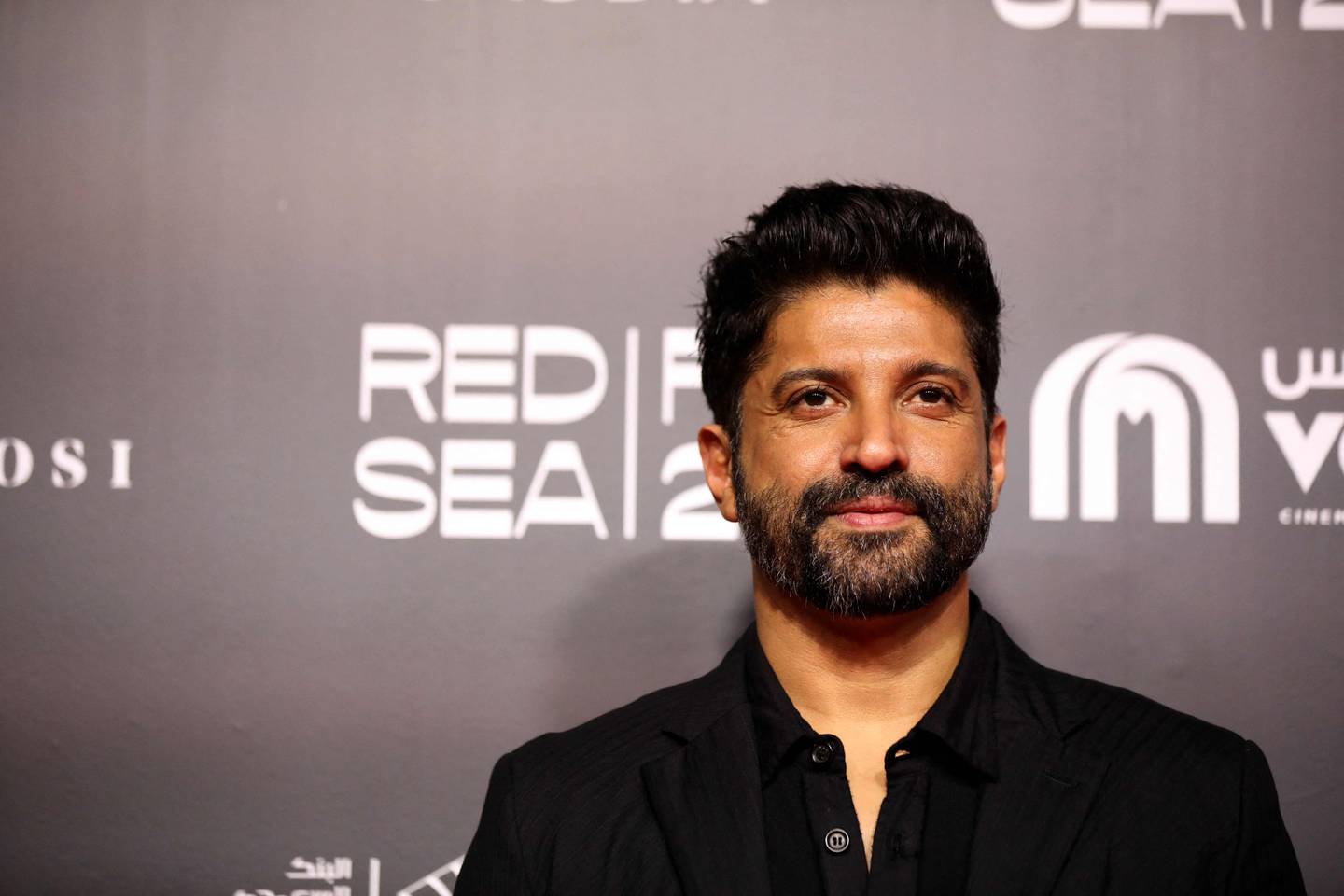 Farhan Akhtar, who is the son of acclaimed lyricist Javed Akhtar and screenwriter Honey Irani, at the Red Sea International Film Festival in 2021. AFP