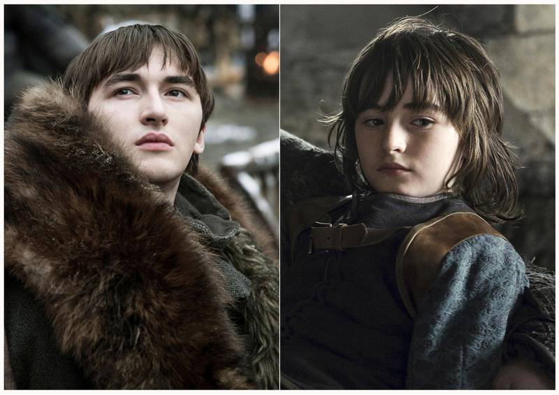 Isaac Hempstead Wright portraying Bran Stark in 'Game of Thrones'. HBO via AP
