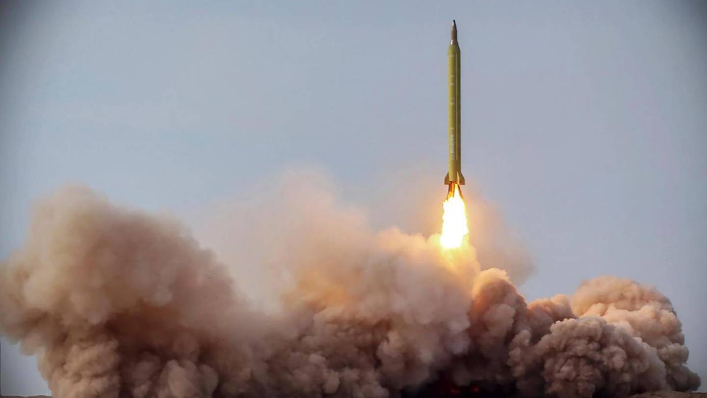 A missile is launched in a drill in Iran. Courtesy: Iranian Revolutionary Guard/Sepahnews via AP