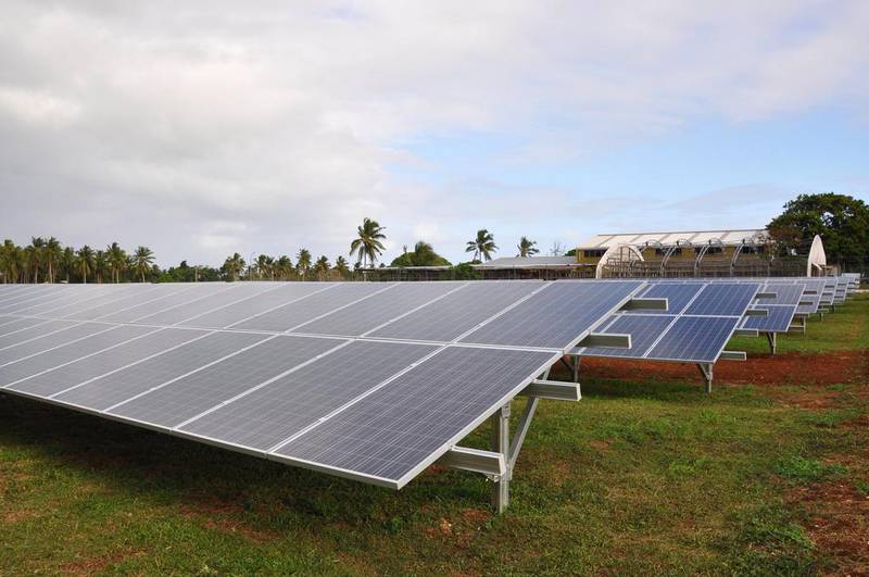 Masdar's Vava’u 512 kW solar PV in Tonga. Abu Dhabi-based Irena has called on governments to push through green stimulus programmes for a "far-sighted" longer-lasting recovery. Courtesy: Masdar