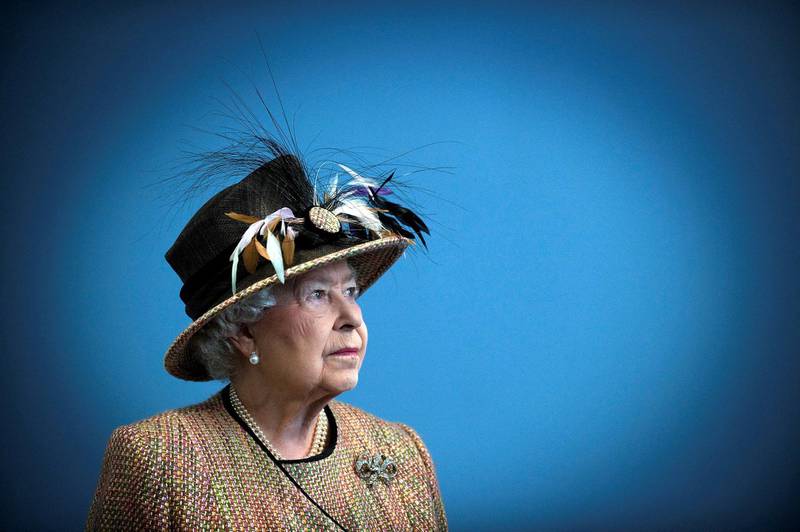 LONDON - FEBRUARY 29: Queen Elizabeth II smiles as she opens the refurbished East Wing of Somerset House, on February 29, 2011 in London, England. (Photo by Eddie Mulholland - WPA Pool/Getty Images)